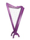 Grand Harpsicle harp Purple
