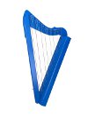 Harpsicle harp Blue
